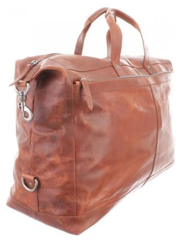 Bodenschatz Skórzana torba podróżna w kolorze jasnobrązowym - 58 x 34 x 20 cm