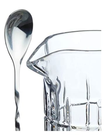 BarCraft 3-częściowy zestaw w kolorze srebrnym do koktajli