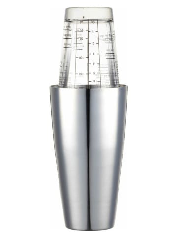 BarCraft Shaker w kolorze srebrnym do koktajli - 400 ml