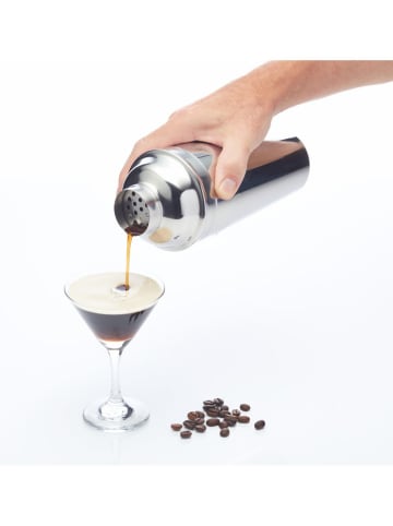 BarCraft Shaker w kolorze srebrnym do koktajli - 500 ml