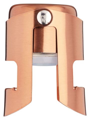 BarCraft Zatyczka w kolorze złotym do butelki - wys. 5,5 x Ø 4,4 cm