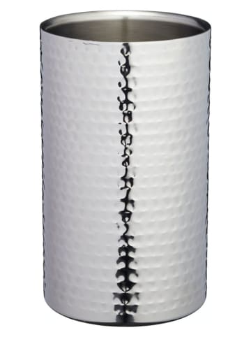 BarCraft Wijnkoeler zilverkleurig - (H)20 x Ø 12 cm