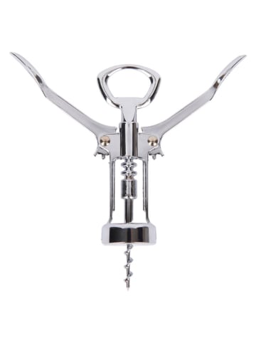 BarCraft Korkociąg w kolorze srebrnym - dł. 16 cm