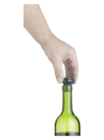 BarCraft 2-delige set: kurken zwart - (H)9 cm