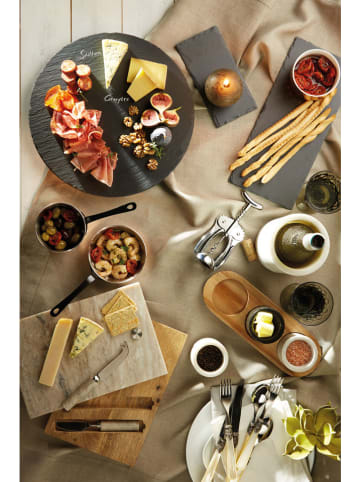 Artesa Servierplatte in Schwarz - Ø 35 cm