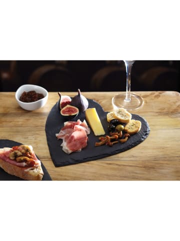 Artesa Taca w kolorze czarnym do serwowania - 25 x 25 cm