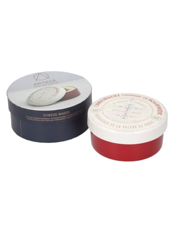 Artesa Kaasbakker rood/crème - (H)5,7 x Ø 13,5 cm