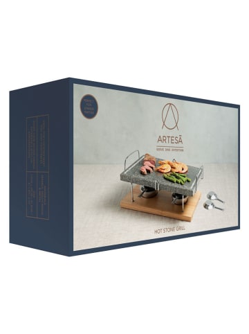 Artesa Steengrill grijs/lichtbruin - (B)39 x (H)21 cm