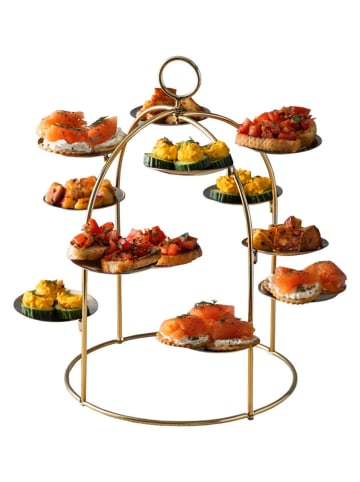 Artesa Canape-Baum in Gold - (H)38 x  Ø 27 cm