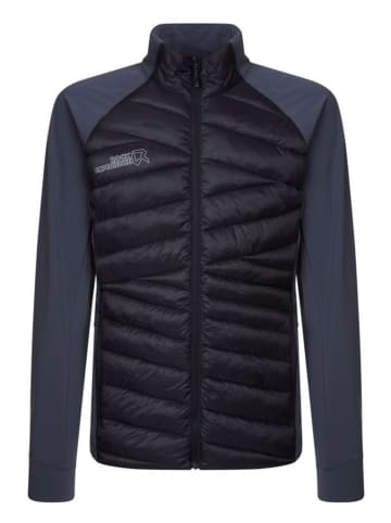 ROCK EXPERIENCE Kurtka hybrydowa "Lancelot" w kolorze antracytowo-czarnym