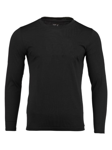 Traunstein Sport Longsleeve in Schwarz