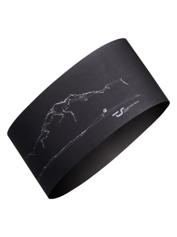 Traunstein Sport Stirnband in Schwarz