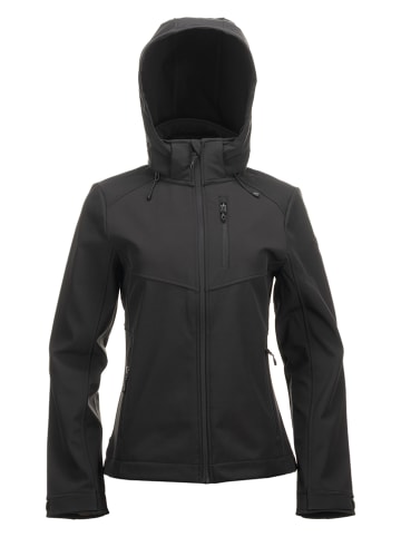 Traunstein Sport Softshelljacke "Malachit" in Schwarz