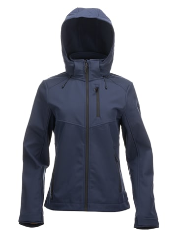 Traunstein Sport Kurtka softshellowa "Malachit" w kolorze granatowym