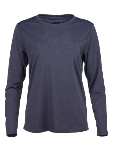 Traunstein Sport Longsleeve in Dunkelblau