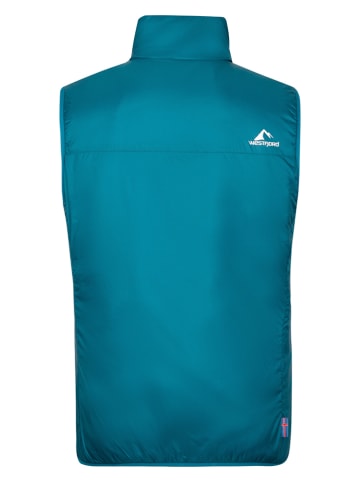 Westfjord Functionele bodywarmer "Reykir" petrol