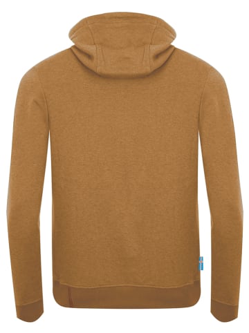 Westfjord Hoodie "Askja" in Hellbraun