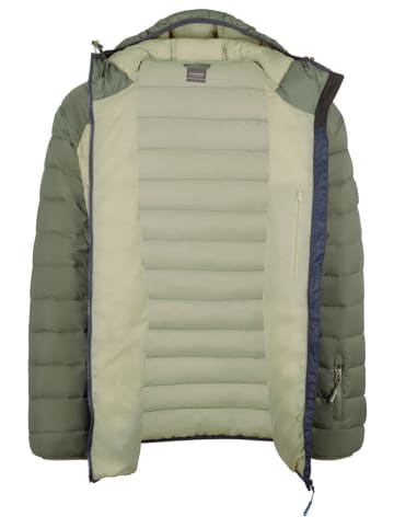 Westfjord Donsjas "Snaefell" groen/donkerblauw