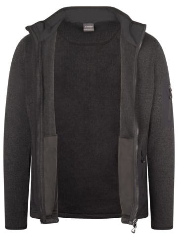 Westfjord Fleecejacke "Katla" in Anthrazit