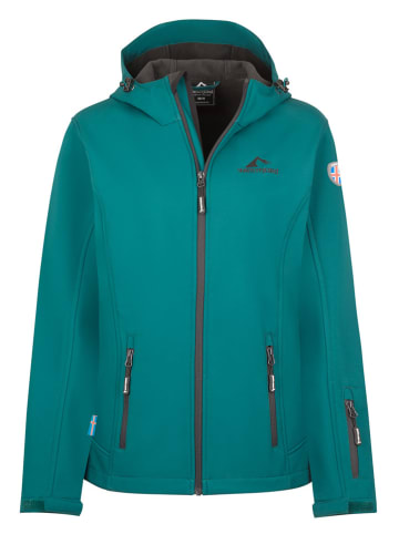 Westfjord Softshelljacke "Eldfjall" in Türkis