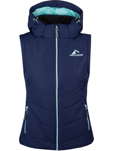 Westfjord Funktionsweste "Krafla XT" in Dunkelblau/ Mint