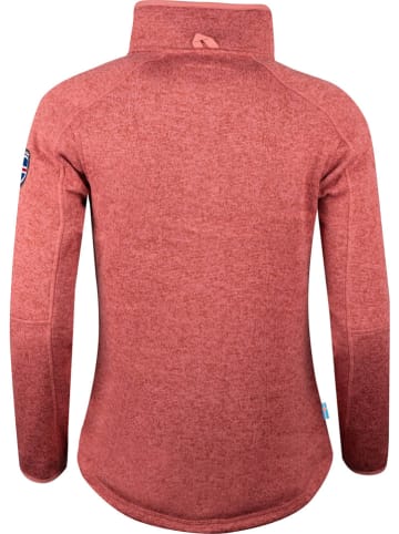 Westfjord Fleecejacke "Katla" in Altrosa