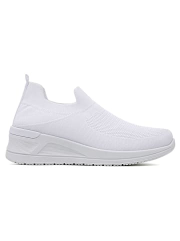 Sixth Sens Keilslipper in Weiß