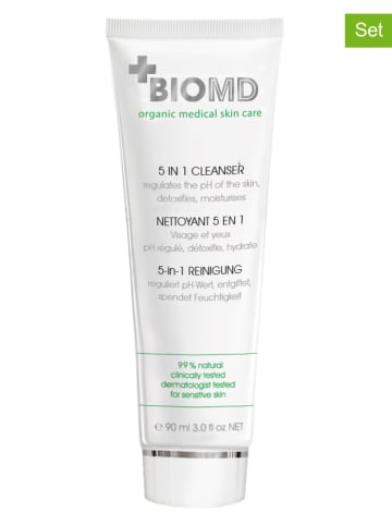 BIOMED 2er-Set: Gesichtsreiniger "5-in-1 Cleanser", je 90 ml