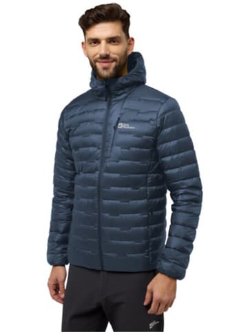 Jack Wolfskin Donsjas "Passamani" donkerblauw