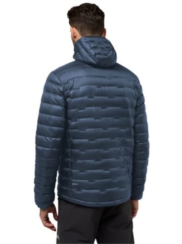 Jack Wolfskin Kurtka puchowa "Passamani" w kolorze granatowym