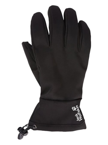 Jack Wolfskin Rękawiczki funkcyjne "Ins" w kolorze czarnym