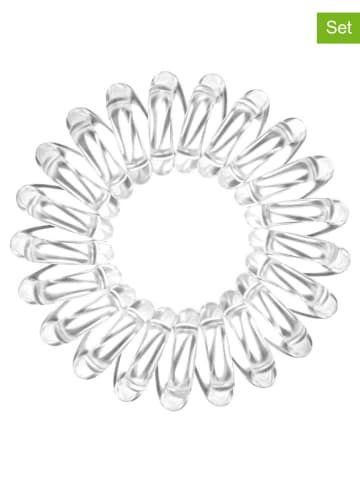 Invisibobble 2er-Set: Spiral-Haarbänder "Extra Care" in Transparent - á 3 Stück
