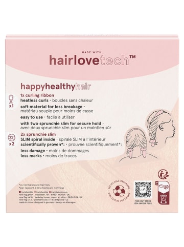 Invisibobble 3-częściowy zestaw "Handle with Curl" w kolorze kremowym do loków