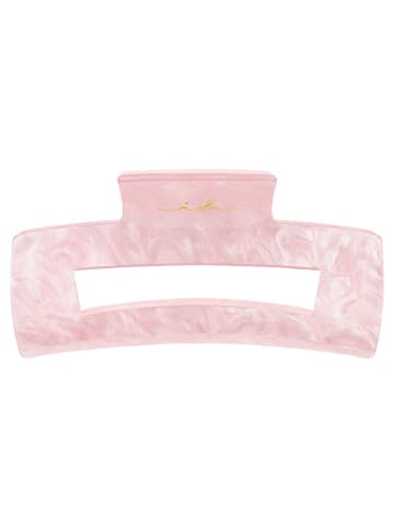 Invisibobble 2-delige set: haarklemmen "Clipstar L" lichtroze/zwart