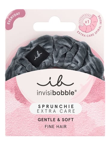 Invisibobble 2er-Set: Haargummis "Sprunchie Extra Care" in Grau