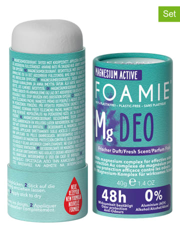 Foamie 2er-Set: Deo-Stick "Rain In The Woods", je 40 g