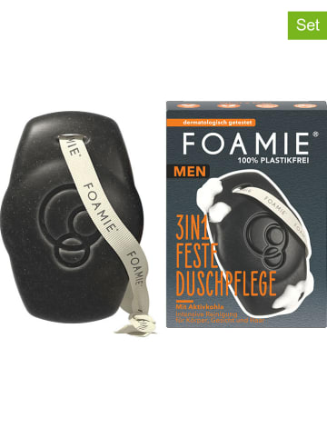 Foamie 2-delige set: 3-in-1 doucheverzorgingsbars, elk 250 ml