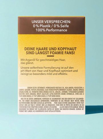Foamie 2er-Set: Festes Shampoo, je 80 g