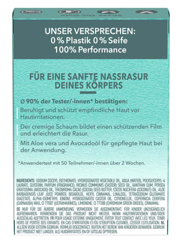 Foamie 4er-Set: Fester Rasierschaum - je 70 g