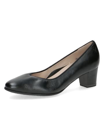 Caprice Leren pumps zwart