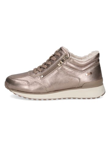 Caprice Leren sneakers taupe
