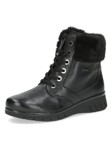 Caprice Botki w kolorze czarnym