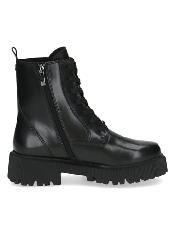 Caprice Leder-Boots in Schwarz