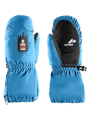 Zanier Rękawice funkcyjne "Monster.STX" w kolorze niebieskim