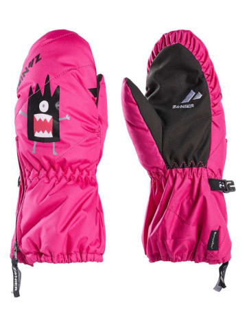 Zanier Rękawice funkcyjne "Monster.STX" w kolorze różowym