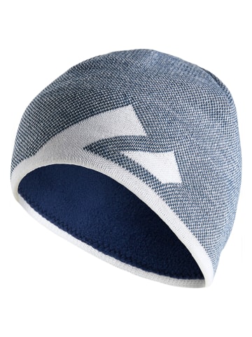 Zanier Mütze "Sport" in Dunkelblau/ Weiß