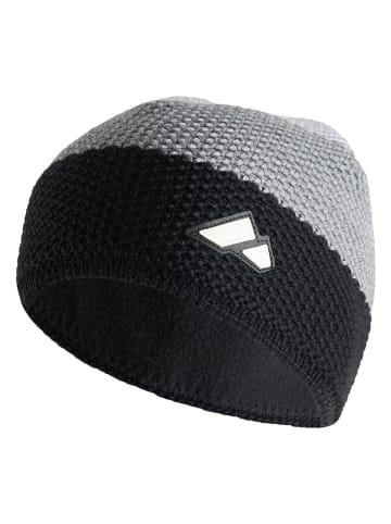 Zanier Czapka beanie w kolorze czarno-szarym