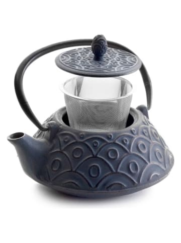 Ibili Imbryk w kolorze niebieskim do herbaty - 800 ml