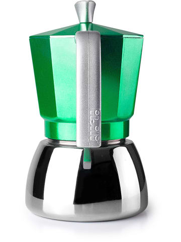 Ibili Espressokocher ''Elba'' in Grün - 600 ml