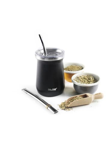 Ibili 4-częściowy zestaw w kolorze czarnym